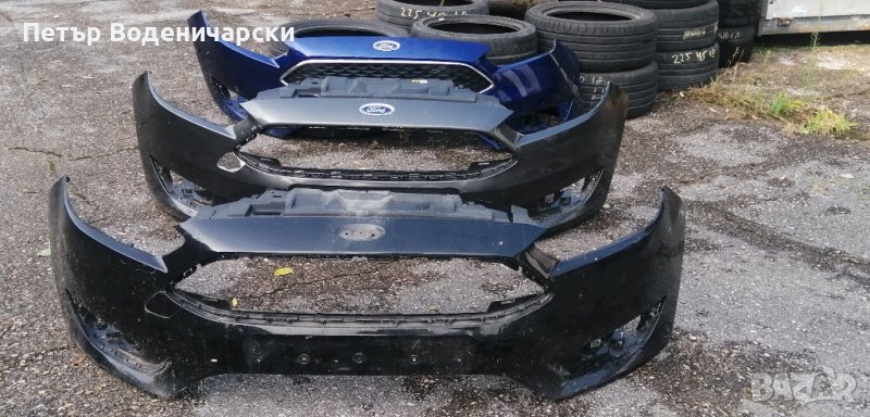 Предна броня Форд Фокус Ford Focus. Оригинална с номер F1EB-17757-AJ14, снимка 1