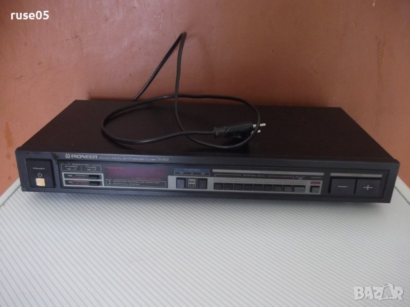 Радио тунер цифров"SYNTHESIZER TUNER-PIONEER-TX-1060"работещ, снимка 1