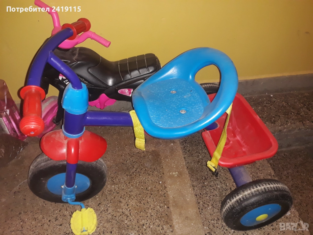 Детска тротинетка и детско колело баланс, снимка 1