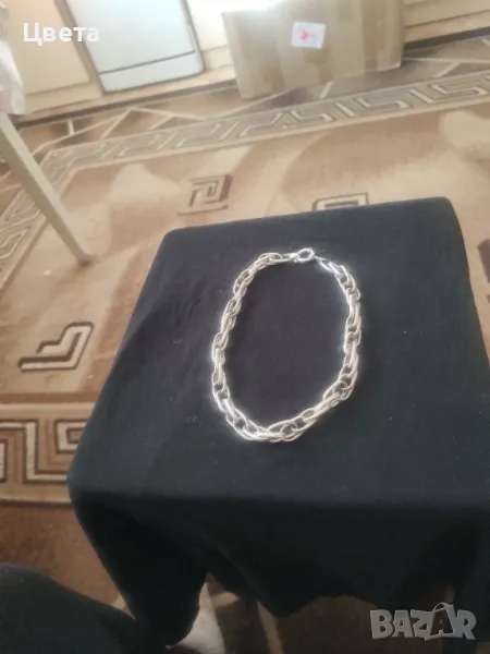 Сребърна огърлица, снимка 1