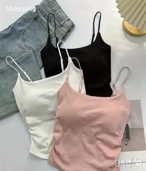 Потници с вграден сютиен , снимка 1