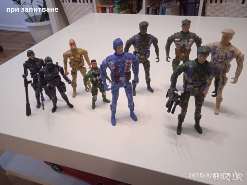 9 бр. фигурки на войници 15 см. и 12 см., снимка 1