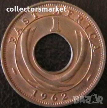 1 цент 1962, Източна Африка, снимка 1