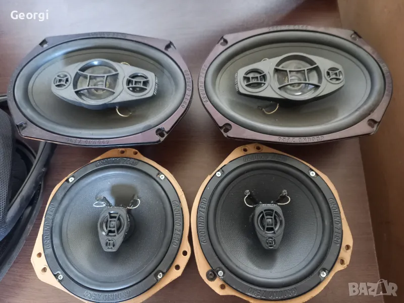 Тонколони GRAND ZERO за кола 4 броя обща цена, снимка 1