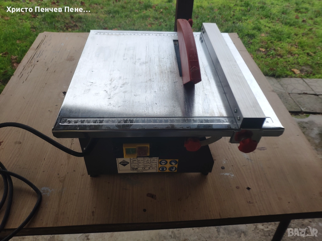 Машина за рязане на естествен камък,керамика и порцелан Rubi ND-180-Smart, снимка 1