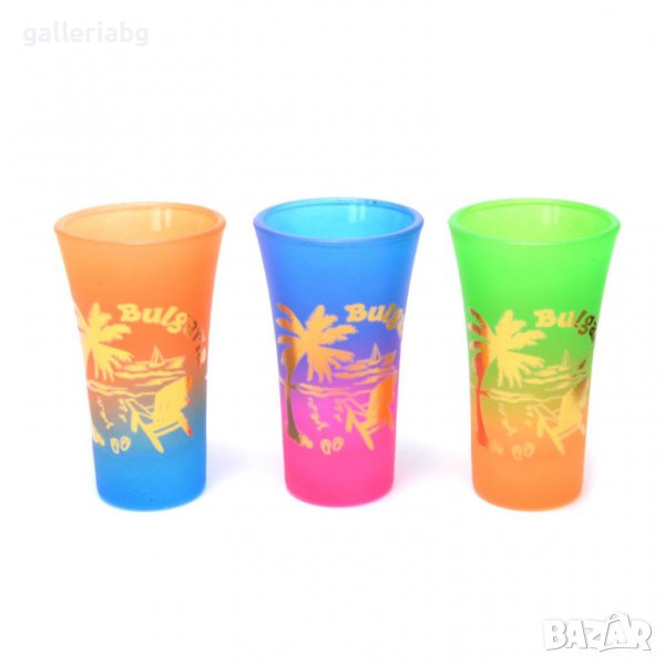Чаша (шот) - България 6 бр., снимка 1