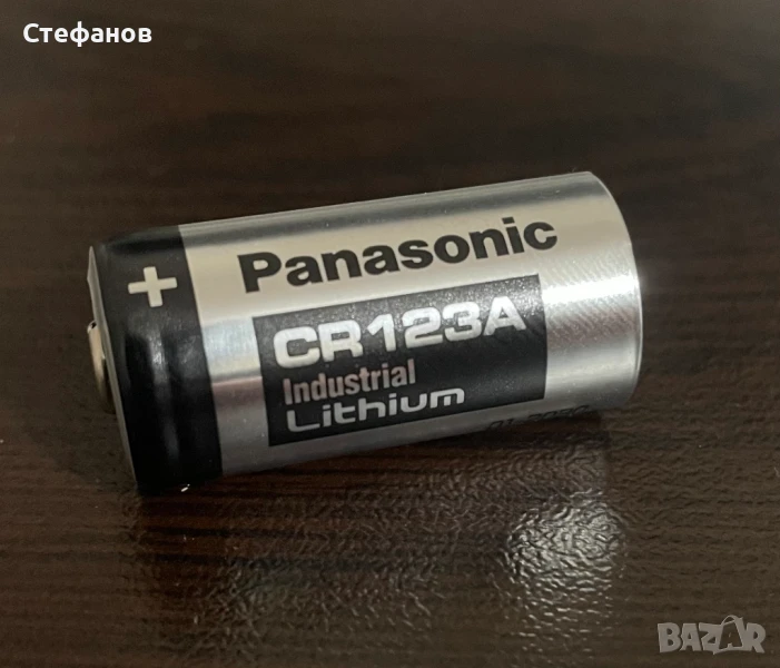Литиева батерия Panasonic Industrial CR123A, снимка 1