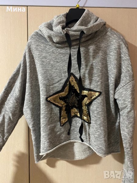 Дамска блуза тип суичер, снимка 1