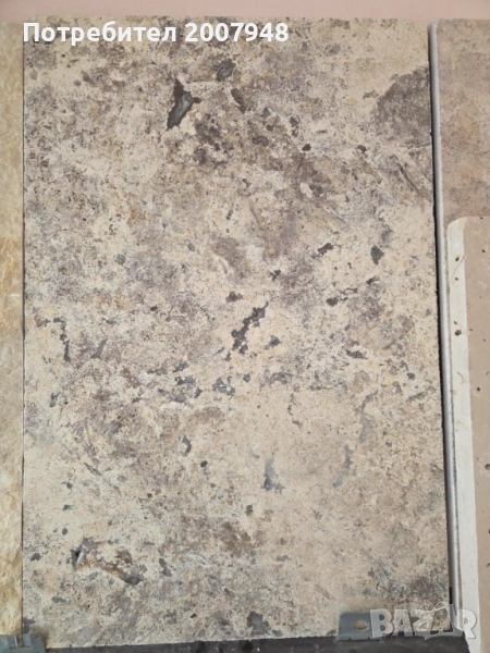 Травертин Силвър с размер 1.2/40.6/61 - 49 лв. м2 с ддс., снимка 1