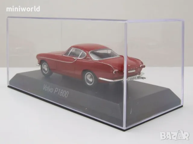 Volvo P1800 1961 - мащаб 1:43 на Norev моделът е нов в PVC дисплей-кейс, снимка 8 - Колекции - 49553597