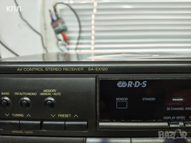 Стерео ресивър Technics sa-ex 120 , снимка 5 - Ресийвъри, усилватели, смесителни пултове - 55725941