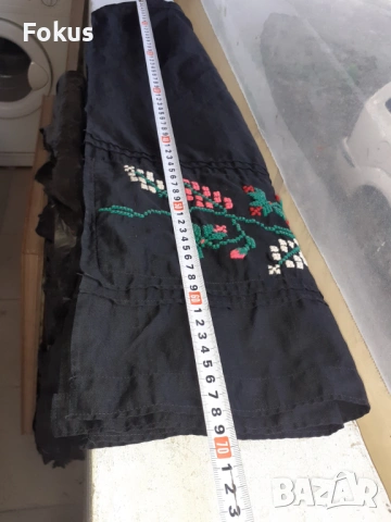 Стара престилка с бродерия от носия, снимка 6 - Антикварни и старинни предмети - 53333210