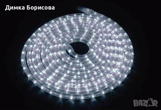 Светещ LED маркуч за коледна украса, снимка 3 - Лед осветление - 52797560