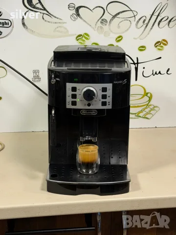 Кафемашина кафе автомат delonghi magnifica S с гаранция, снимка 3 - Кафемашини - 55770813