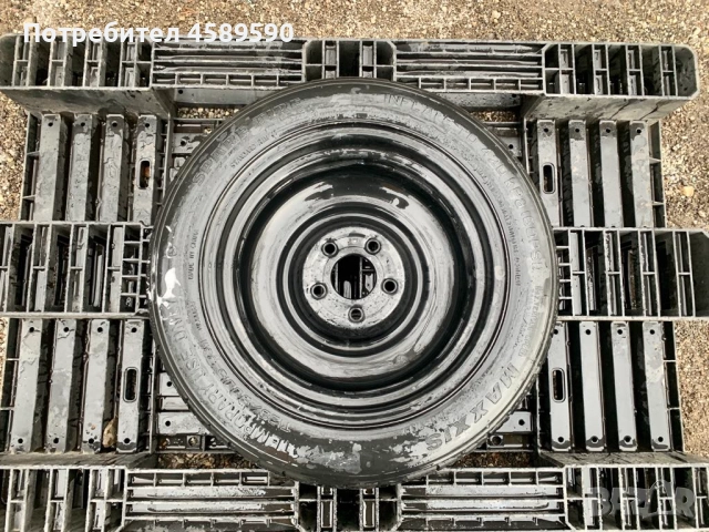 Патерица/Резервна гума 125/80/15 15цола 5x114.3 за Hyundai/Kia, снимка 4 - Гуми и джанти - 52975042