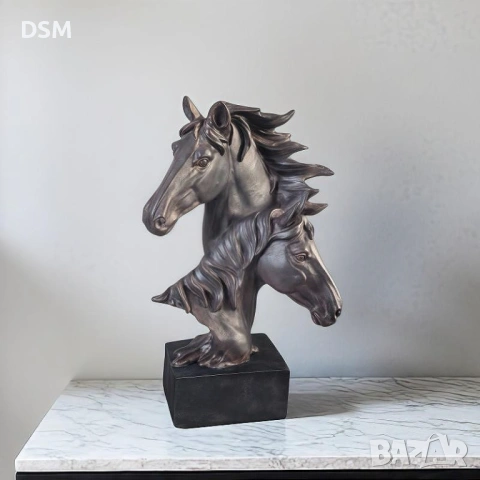 Нова Статуетка Кон - Сувенир Коне -Декорация -23см, снимка 2 - Статуетки - 53412519