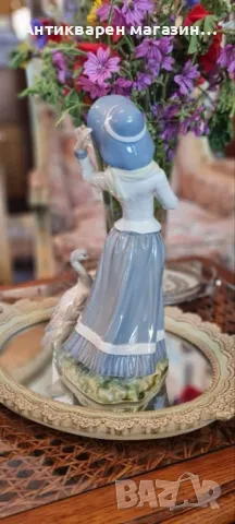 Зашеметяваща  ,порцеланова композиция. , снимка 5 - Статуетки - 50028695