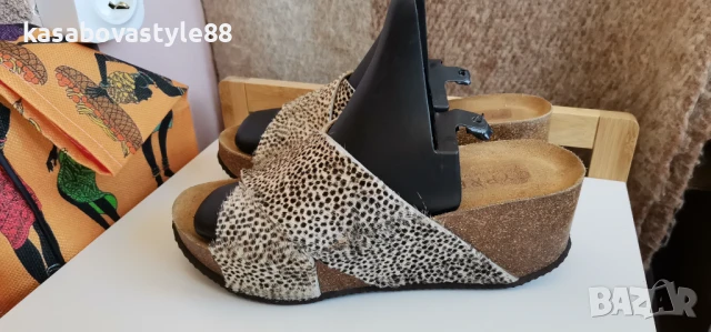 Чехли Cypres 38н.Естесеена кожа , снимка 9 - Чехли - 51087808