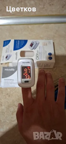 Пулсоксиметър Microlife OXY 200, снимка 2 - Уреди за диагностика - 55999590