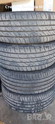 Продавам алуминиеви джанти с гуми и тасове , снимка 6 - Гуми и джанти - 51737530