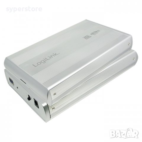 Кутия за външен хард  диск U3.0-to-SATA3.5" Silver LogiLink, SS300605