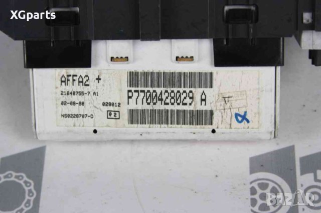  Часовник с индикаторен дисплей за Renault Megane Scenic I (1996-2001), снимка 3 - Части - 42228637