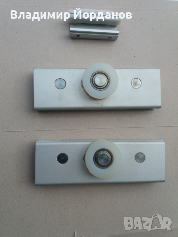 окачване KLEIN за стъклена врата за баня на ролка стопер, снимка 2 - Врати за баня - 44823944