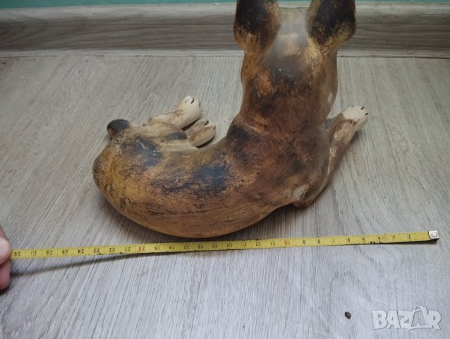 Керамична статуетка-куче, снимка 4 - Други ценни предмети - 42571926