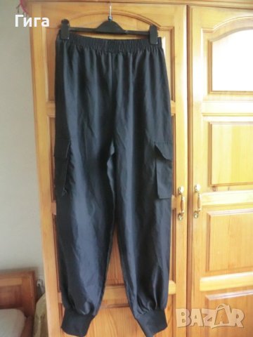черни летни панталони Shein S/M, снимка 2 - Панталони - 41423293