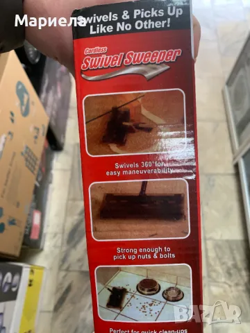 Електрическа Метла 7,2V / Метла с Контейнер, снимка 4 - Други стоки за дома - 49846790