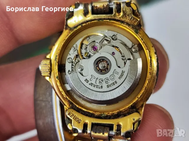 Дамски часовник Tissot Seastar Automatic 25 jewels, снимка 6 - Дамски - 48813852