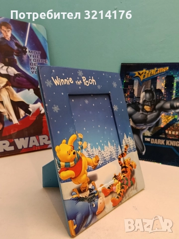 Мечо Пух – рамка за снимки, снимка 2 - Ученически пособия, канцеларски материали - 52919501