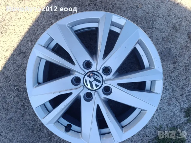 Алуминиева джанта 16 оригинална vw touran, снимка 2 - Гуми и джанти - 56067490