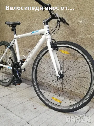 Алуминиев велосипед 28 цола 21 скорости палцови команди shimano много запазено технически ок , снимка 14 - Велосипеди - 48499019