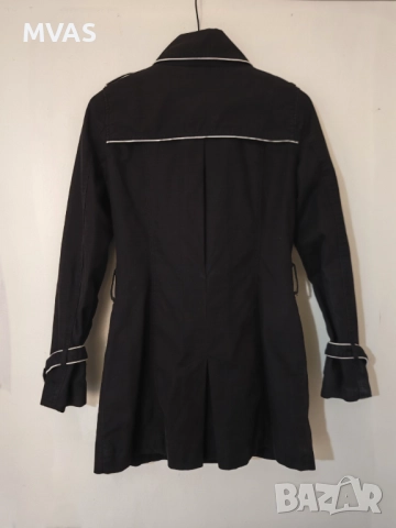 Нов дамски есенен шлифер тренчкот S размер, снимка 2 - Шлифери - 51774475