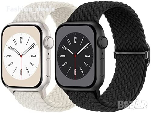 Нови 2 броя плетена каишка за смарт часовник Apple Watch iWatch