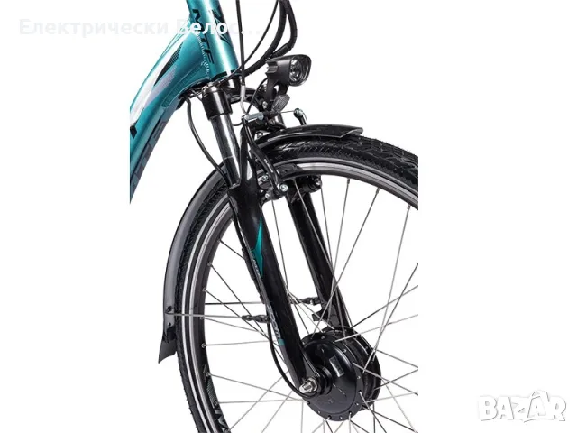 Градски електрически велосипед MTF City 1.4 – Bafang 55 Nm, до 140 км, снимка 5 - Велосипеди - 55990883
