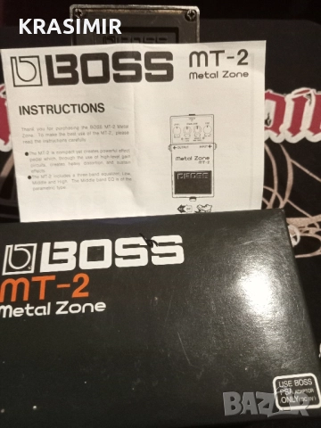 Чисто Нов ефект Metal Zone-MT-2 , снимка 6 - Китари - 52200564
