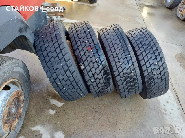 4 броя гуми с джанти 265/70/17.5