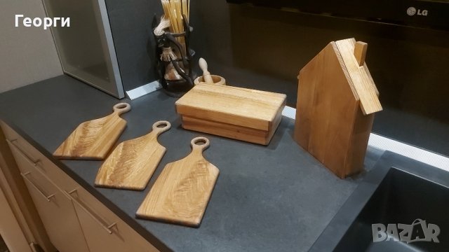 Дъски и кутий от дъб
