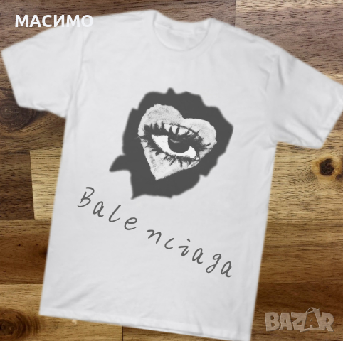 тениски | Balenciaga | Philipp plein | Gucci | Moschino | Guess, снимка 4 - Тениски - 44786000