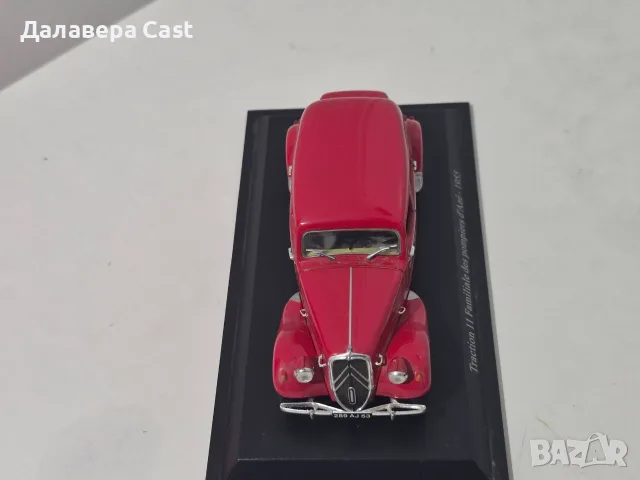 1/43 Citroen Traction 11 Pompier Atlas , снимка 3 - Колекции - 55976916