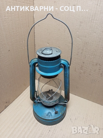 Соц Стар Руски Газов Фенер Лампа. , снимка 2 - Антикварни и старинни предмети - 52906894