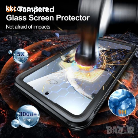 Samsung Galaxy S25+ 5G MagSafe / Magnetic Metal Frame/ HD Tempered Glass Калъф и Протектор, снимка 8 - Калъфи, кейсове - 51429824