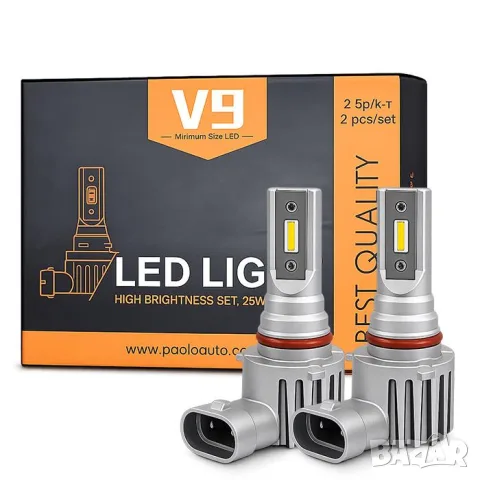 LED крушки V9 9005 26W комплект 2 броя