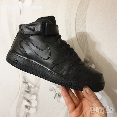 Оригинални кецове / маратонки  NIKE AIR FORCE 1 MID '07  номер 42-42,5, снимка 9 - Кецове - 39711829