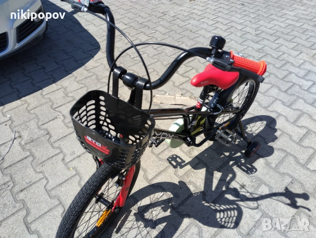 BYOX Велосипед 18" CYBER черен, снимка 6 - Велосипеди - 53772849