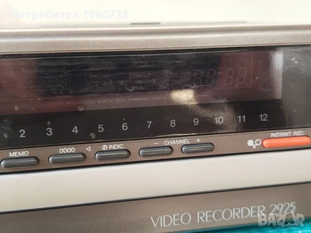 VHS видео Telefunken 2925 + 20 видео касетки, снимка 3 - Плейъри, домашно кино, прожектори - 56150837