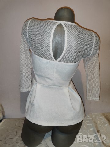 Елегантна блуза Tally weijl р-р S, снимка 6 - Корсети, бюстиета, топове - 41344450