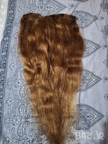 Естествена Руска коса 61см. 100гр., снимка 8 - Аксесоари за коса - 47542293